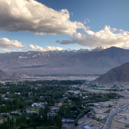 #ladakh#adventure #indicafila #view from #shantistupa